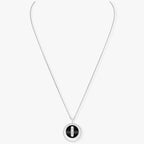 Collier onyx or blanc Lucky Move MM