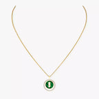Collier malachite Lucky Move PM