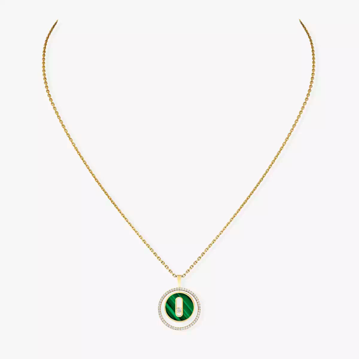 Collier malachite Lucky Move PM