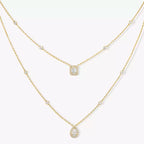 Collier 2 rangs My Twin