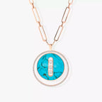 Sautoir turquoise Lucky Move GM