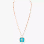 Sautoir turquoise Lucky Move GM