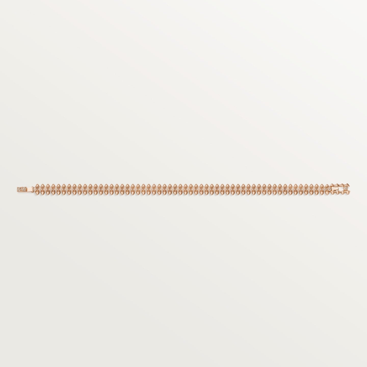 Bracelet Clash de Cartier, souple, petit modèle, pavé