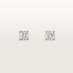 Puces d'oreilles 1895, 2 diamants taille coussin