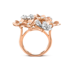 Bague Frivole, 8 fleurs