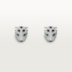 Puces d'oreilles Panthère de Cartier, pavées