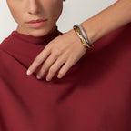 Bracelet Trinity, laque, diamants