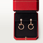 Boucles d'oreilles Juste un Clou, double, diamants