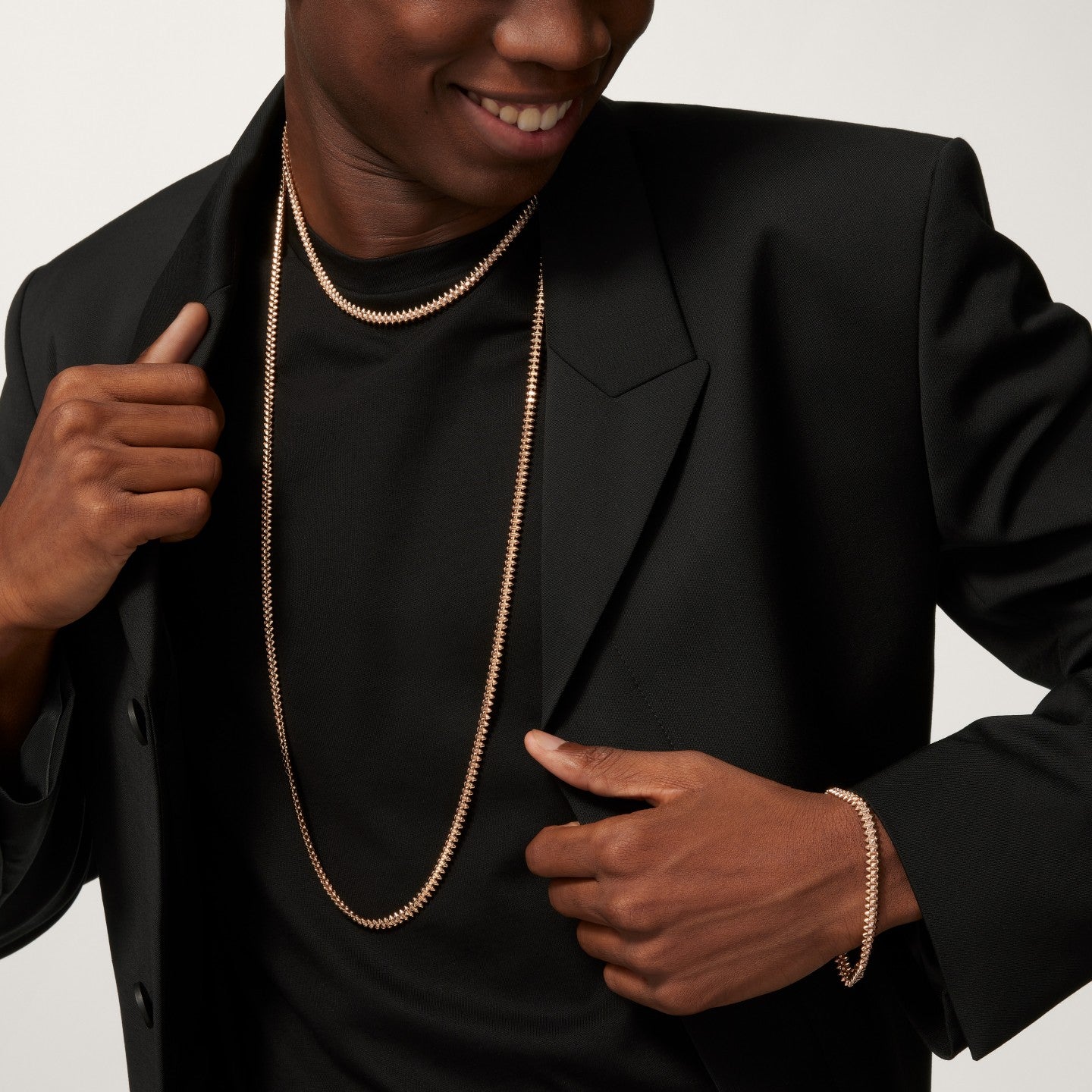 Collier Clash de Cartier, souple, petit modèle, pavé