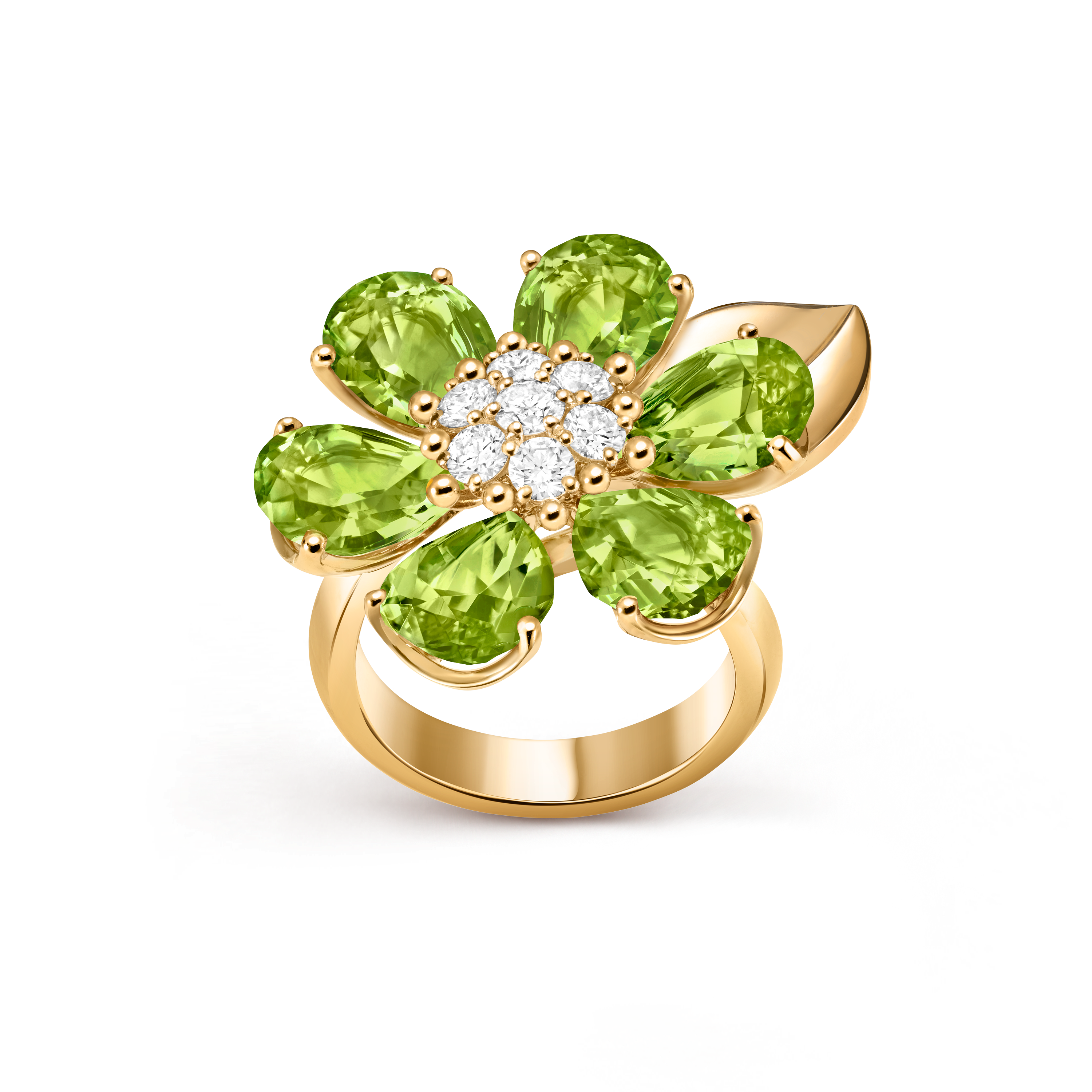 Bague Fleurs d'Hawaï