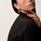 Boucles d'oreilles Grain de Café, diamants