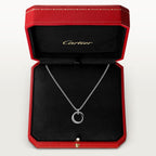 Pendentif Trinity, céramique, diamants