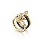 Tiffany Titan by Pharrell Williams Bague en titane, or 18 carats et diamants