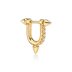 Boucles d’oreilles en or et diamants, Small