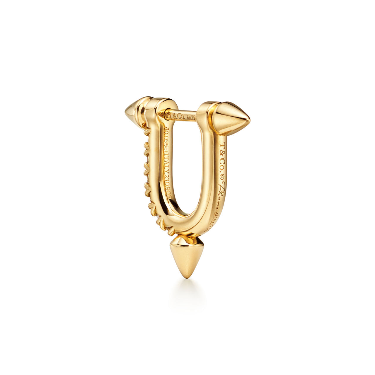 Boucles d’oreilles en or et diamants, Small