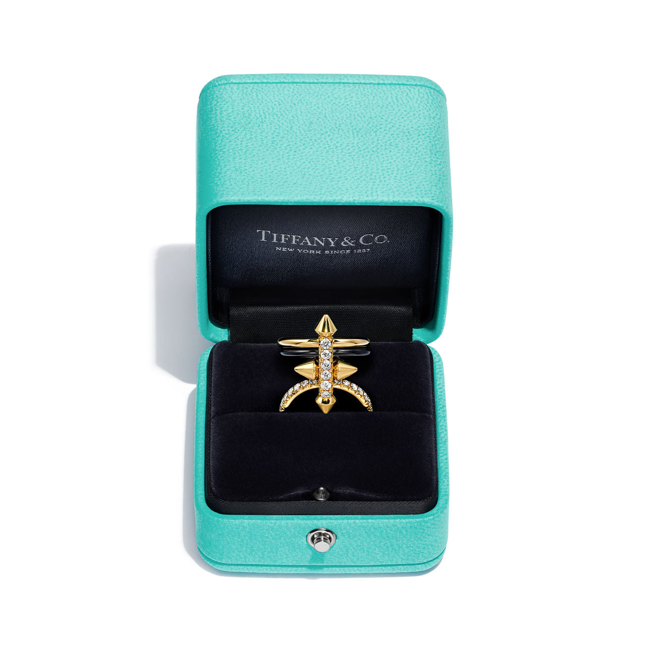 Tiffany Titan by Pharrell Williams Bague en titane, or 18 carats et diamants
