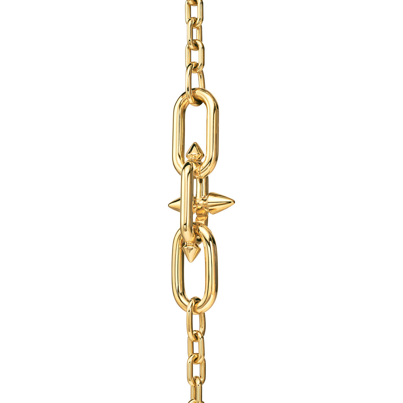 Collier parsemé de maillons Medium en or 18 carats
