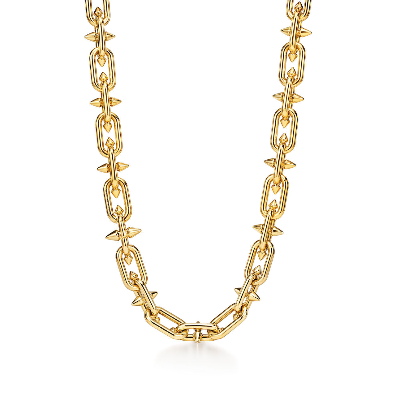 Collier à fermoir en or 18 carats et diamants