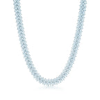 Collier grappe en diamants taille marquise
