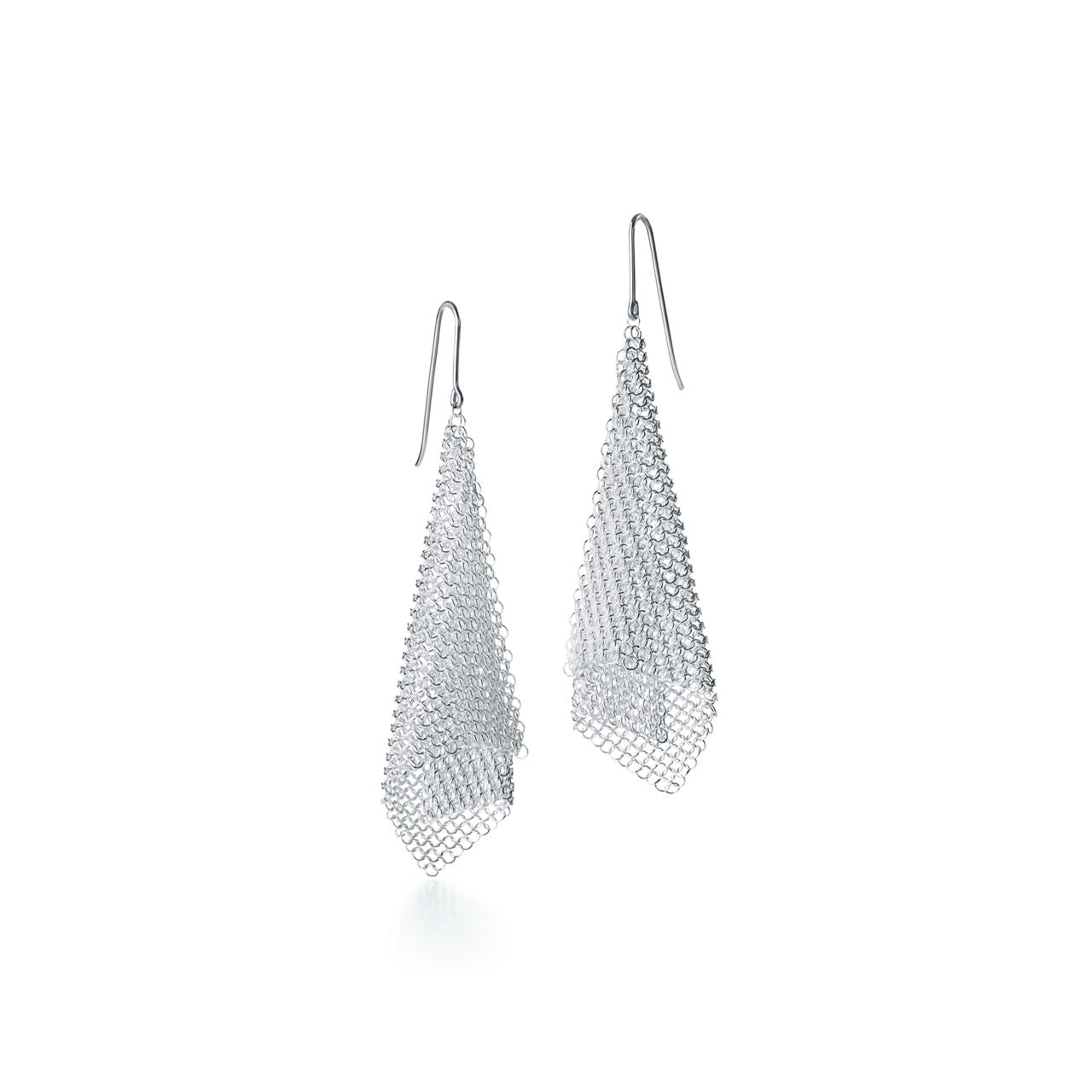Boucles d'oreilles Maille drapée