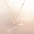 Collier "AM❤UR" Pretty Woman Sunlight Message, moyen modèle