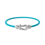 Bracelet Force 10, moyen modèle, semi-pavé