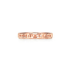 Tiffany T Bague True étroite en or rose