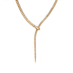 Collier Serpent en or jaune 18 carats