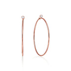 Boucles d’oreilles Diamond Hoop