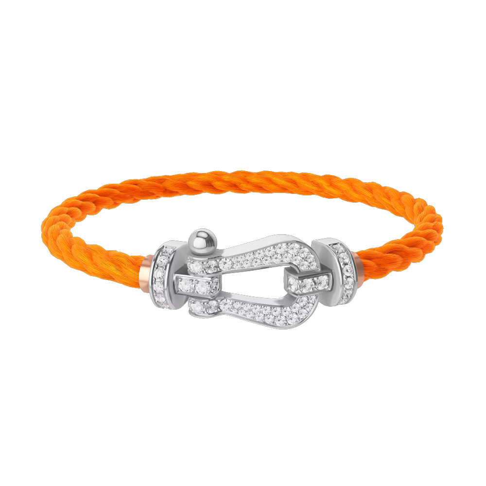 Bracelet Force 10, grand modèle, pavé