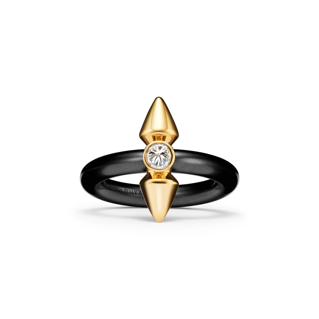 Tiffany Titan by Pharrell Williams Bague en titane, or 18 carats et diamant