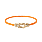 Bracelet Force 10, moyen modèle, semi-pavé