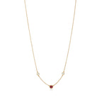 Collier Color by the Yard en or 18 carats, rubis et diamants