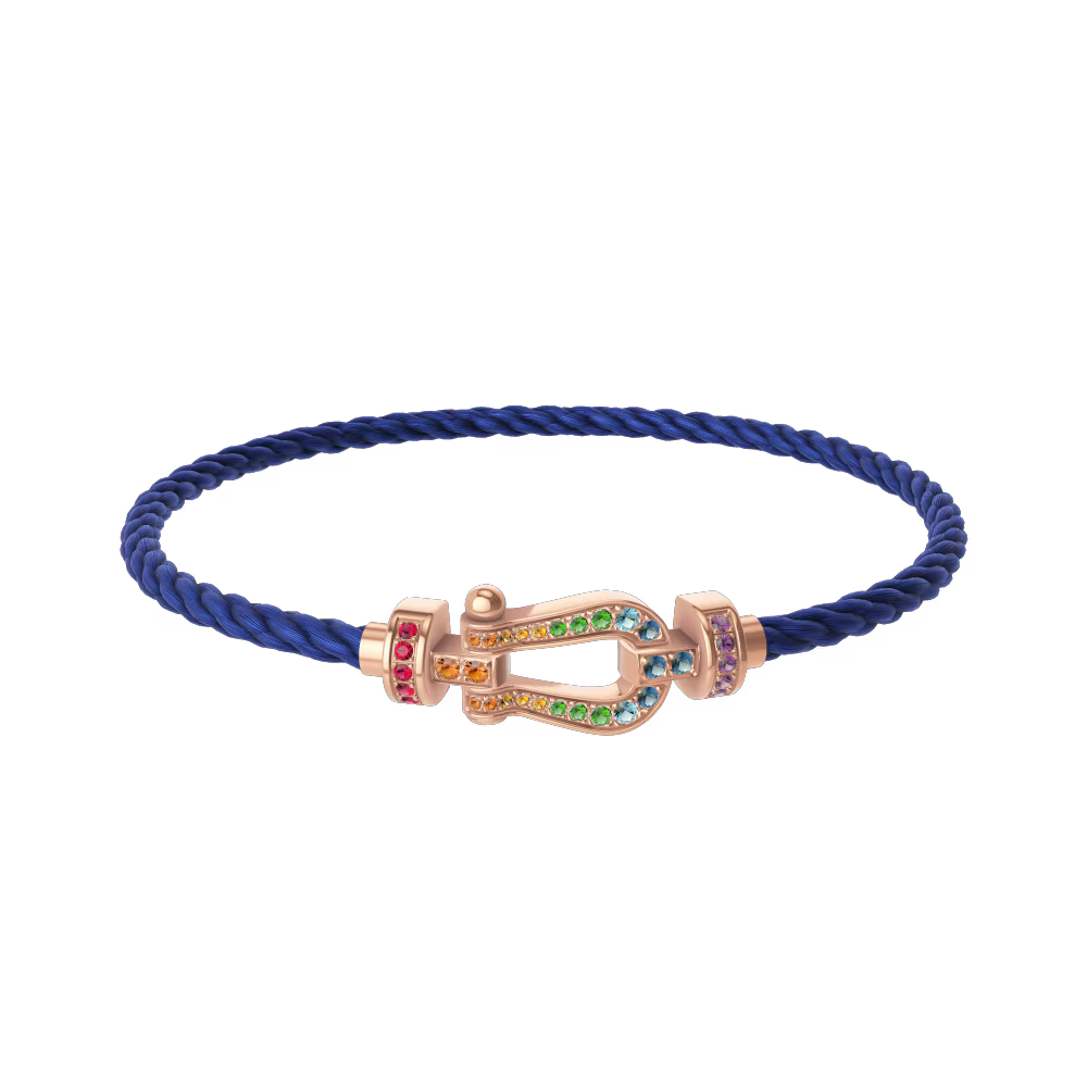 Bracelet Force 10, moyen modèle, pavé
