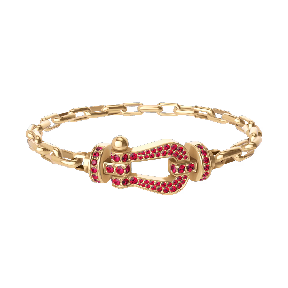Bracelet Force 10, grand modèle, pavé
