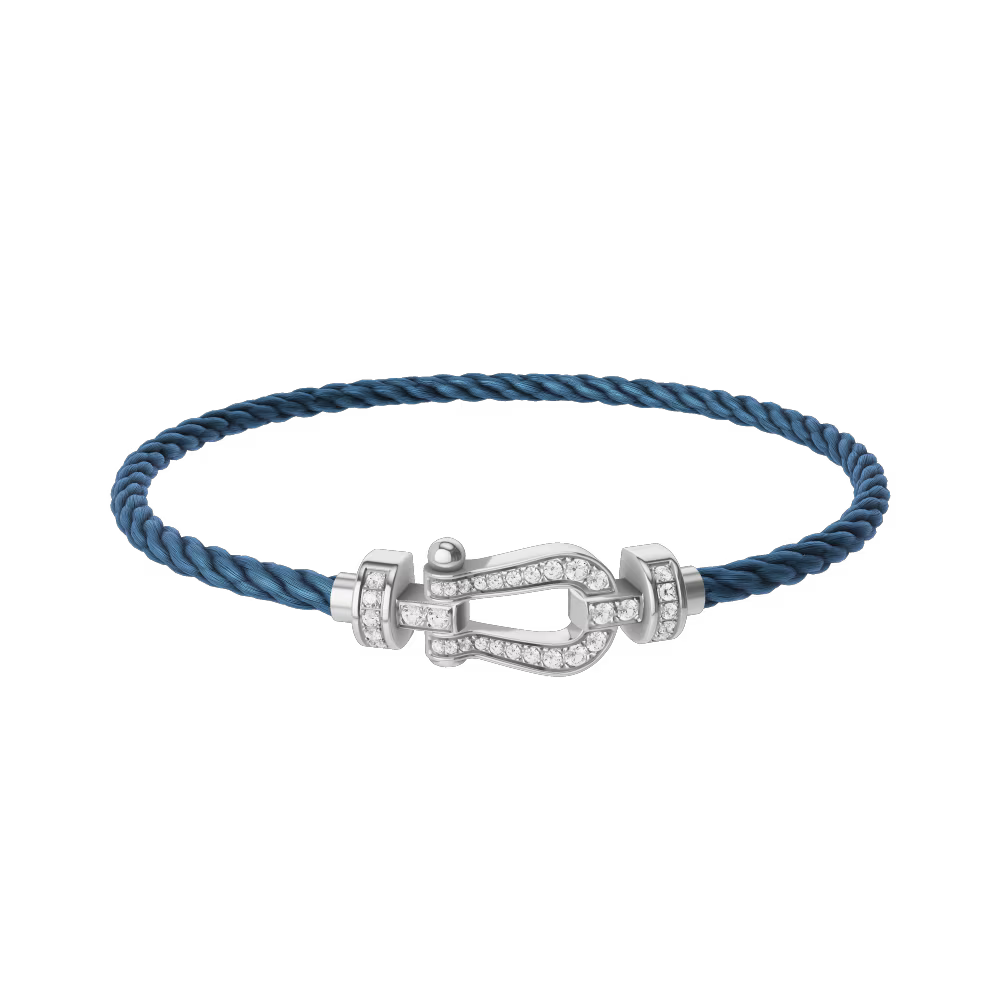 Bracelet Force 10, moyen modèle, pavé
