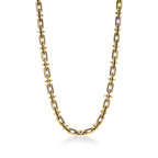 Collier noirci en or et diamants