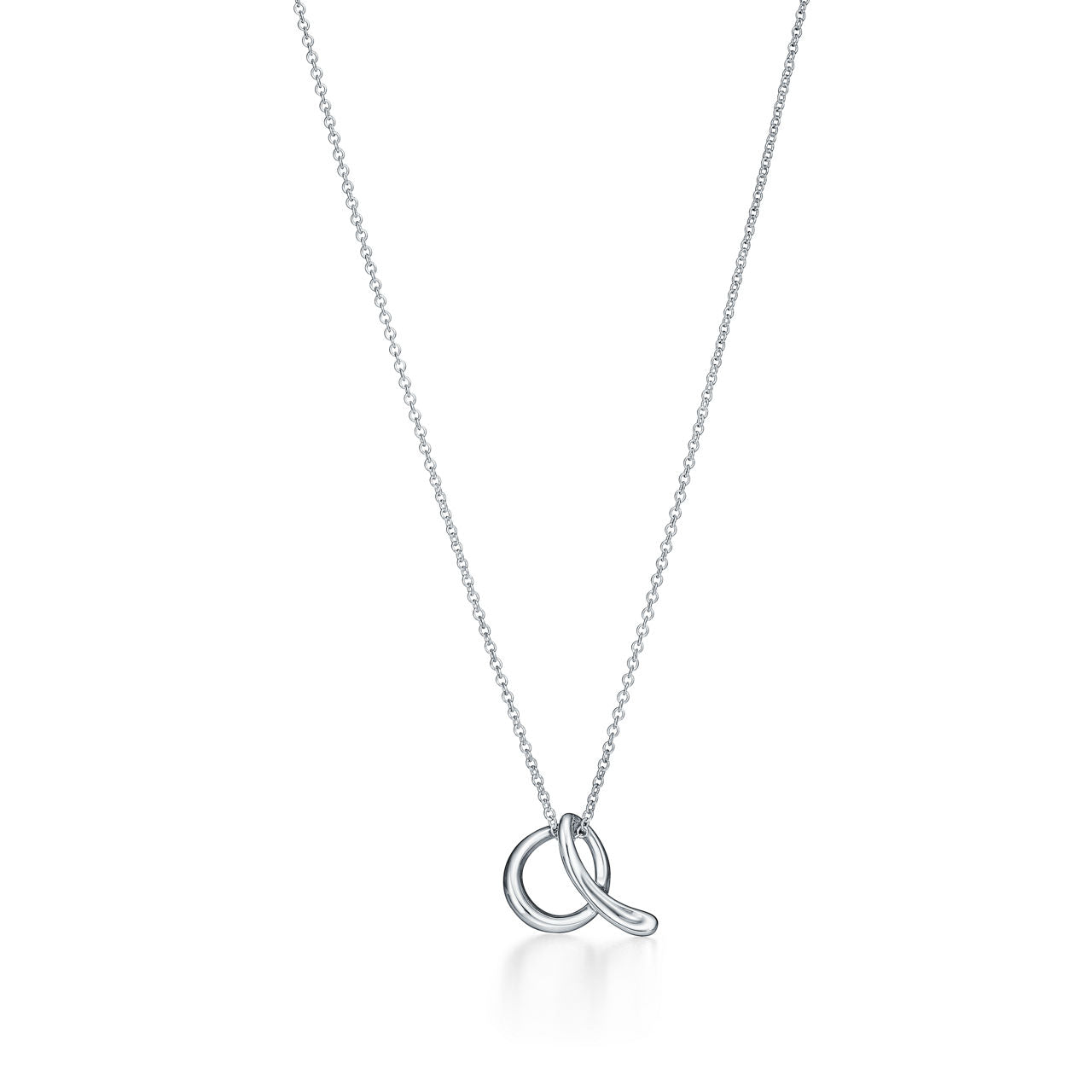 Pendentif Alphabet en argent, Small