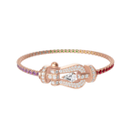 Bracelet Force 10, grand modèle, pavé, Hero Cut