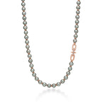 Collier Perles de Tahiti en or et diamants