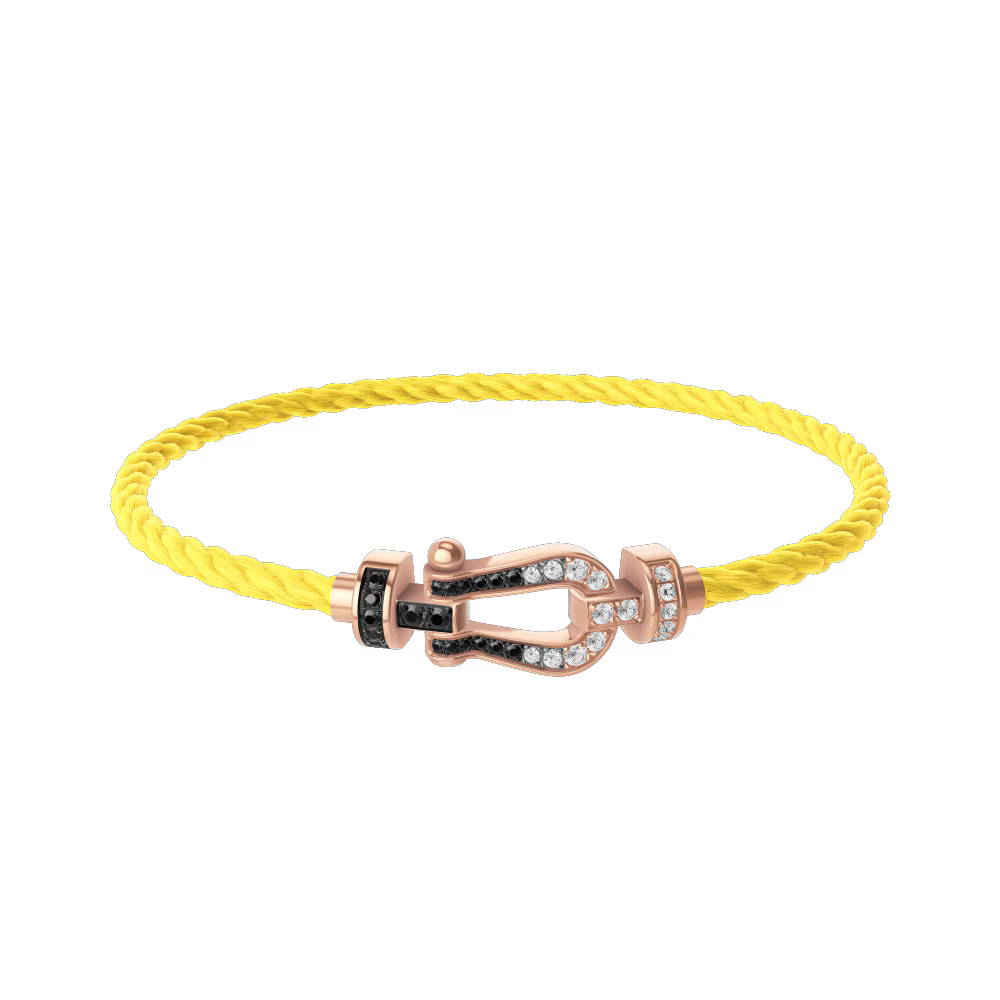 Bracelet Force 10, moyen modèle, pavé