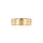 Tiffany T Bague large en or jaune 18 carats