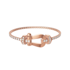 Bracelet Force 10, grand modèle, semi-pavé