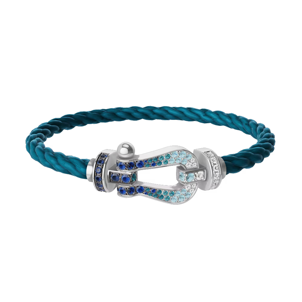 Bracelet Force 10, grand modèle, pavé