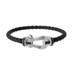 Bracelet Force 10, grand modèle, semi-pavé
