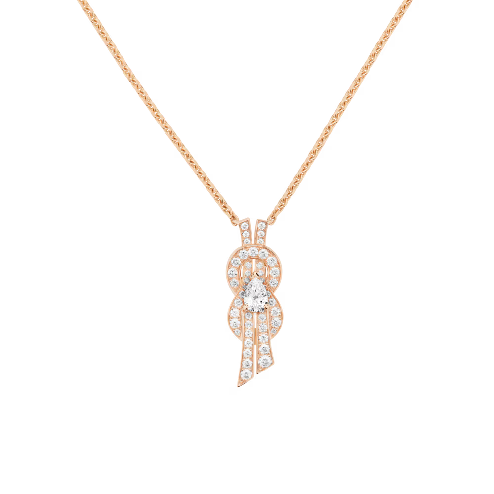 Collier Chance Infinie, pavé