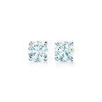Boucles d’oreilles ornées d’un diamant