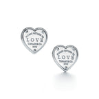 Boucles d’oreilles Love en argent 925 millièmes