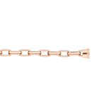 Bracelet maillons or rose 750/1000e