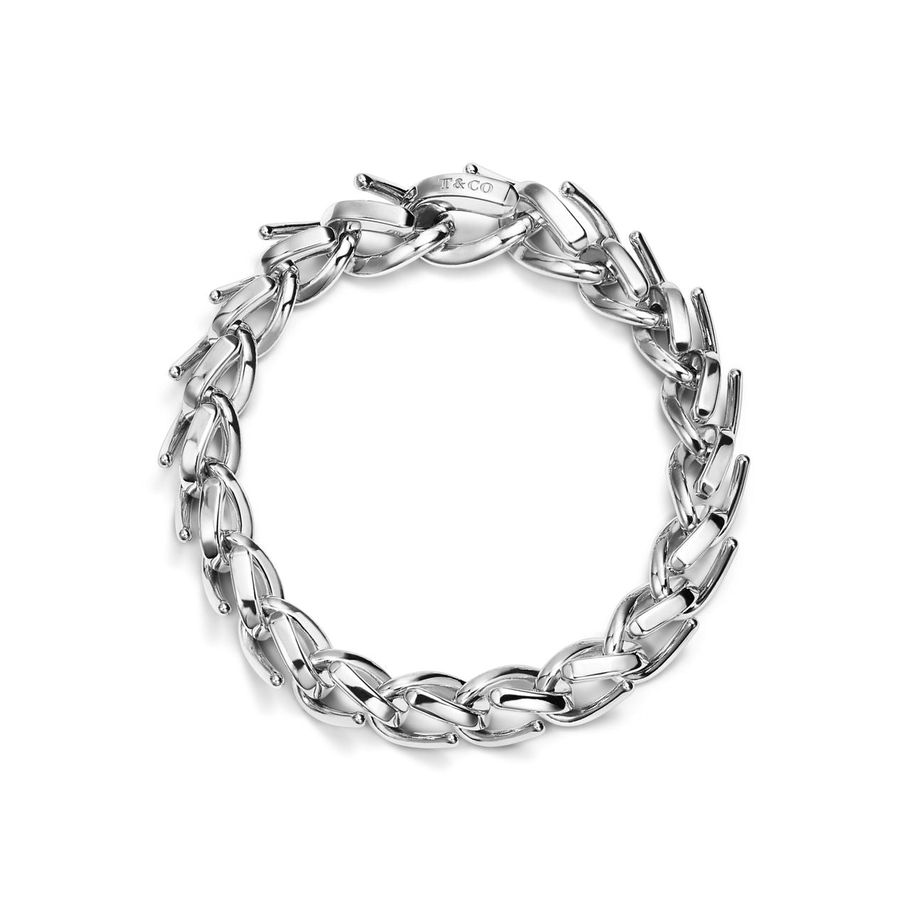 Bracelet à maillons taille Medium en argent 925 millièmes ultra poli